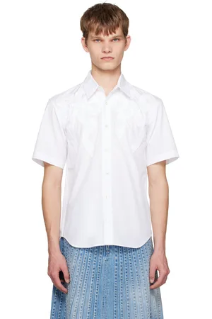 Stefan Cooke White Bows Shirt