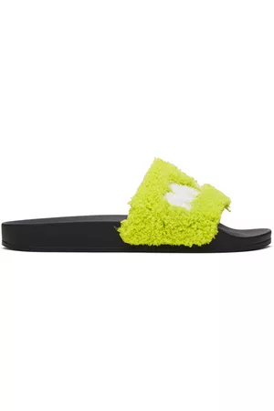 Marni Uomo Sandali - Green Logo Sandals