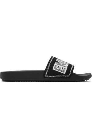 Emporio Armani Uomo Sandali - Black Jacquard Sandals