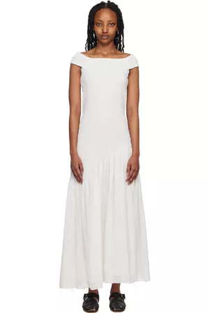 GABRIELA HEARST Donna Vestiti lunghi - White Veloso Maxi Dress