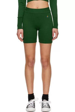 Vivienne Westwood Donna Pantaloncini - Green Bea Shorts