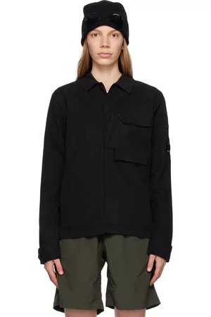 C.P. Company Donna Giacche - Black Emerized Jacket