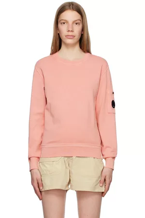 C.P. Company Donna Felpe - Pink Lens Sweatshirt