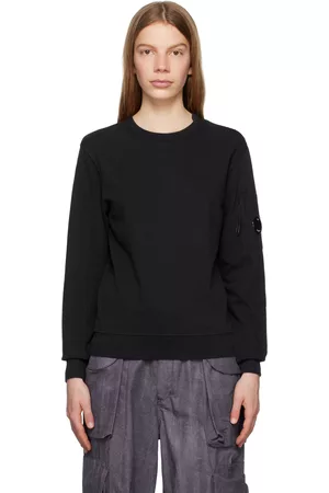 C.P. Company Donna Felpe - Black Lens Sweatshirt