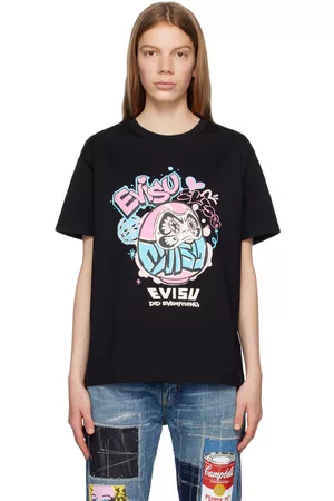 Evisu Donna T-shirt - Taiko Daruma T-Shirt