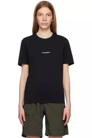 C.P. Company Donna T-shirt - Black 24/1 T-Shirt