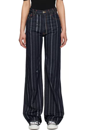 Vivienne Westwood Donna Pantaloni - Navy Ray Jeans