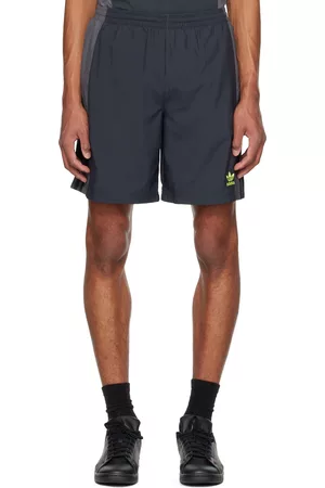 adidas Uomo Pantaloncini - Black & Gray Rekive Shorts