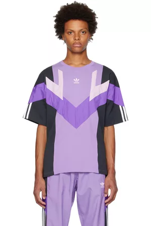 adidas Uomo T-shirt - Purple & Black Rekive T-Shirt
