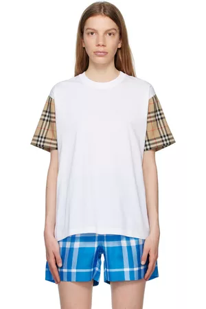 Burberry Donna T-shirt - Vintage Check T-Shirt