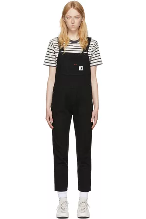 Carhartt Donna Tute e salopette - Black Cotton Overalls