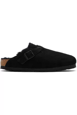 Birkenstock Donna Zoccoli - Shearling Boston Clogs
