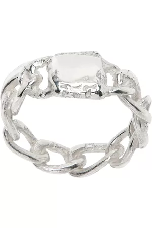 PEARLS BEFORE SWINE Donna Anelli - Silver Bardo Link Ring