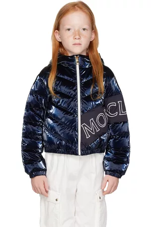 Moncler Giacche - Kids Navy Vonnes Down Jacket
