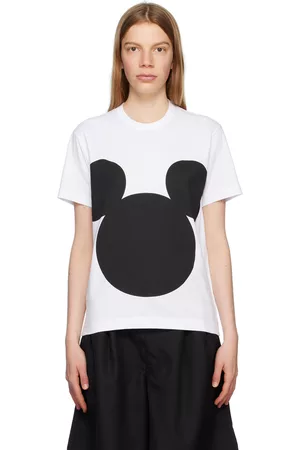 Comme des Garçons Donna T-shirt - White Graphic T-Shirt