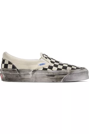 Vans Donna Sneakers - Off-White OG Classic Slip-On LX Stressed Sneakers