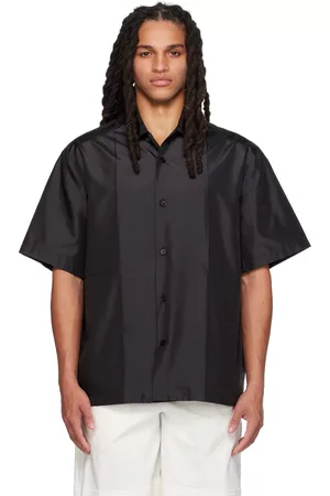 Jil Sander Uomo Camicie - Black Creased Shirt