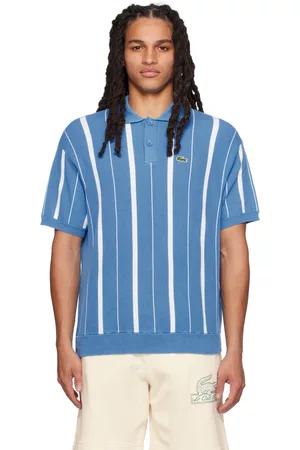 Lacoste Uomo Polo - Blue Striped Polo