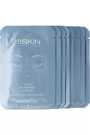 111 Skin Profumi - Cryo De-Puffing Eye Mask Set – Fragrance-Free, 8 x 6 mL