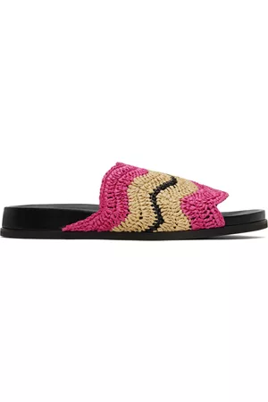Marni Uomo Sandali - Pink & Beige No Vacancy Inn Edition Fussbett Sandals