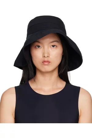 Jil Sander Donna Cappello Bucket - Navy Washed Bucket Hat