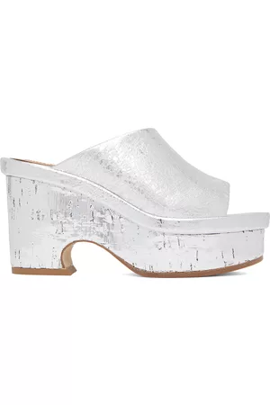 Chloé Donna Sandali con plateau - Silver Oli Platform Heeled Sandals