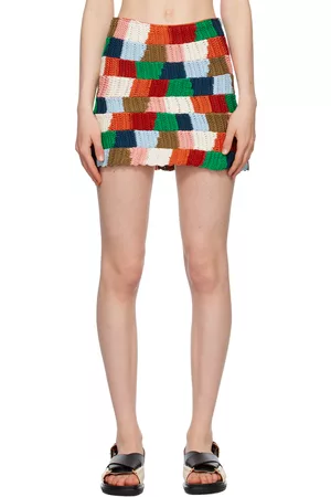 Marni Donna Minigonne - Multicolor No Vacancy Inn Edition Colorblock Miniskirt