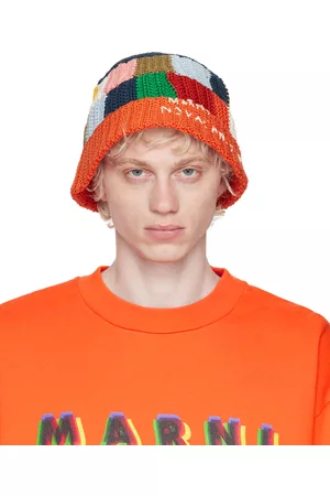 Marni Uomo Cappello Bucket - Multicolor No Vacancy Inn Edition Colorblocked Bucket Hat