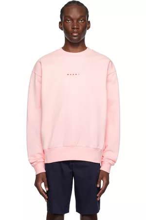 Marni Uomo Felpe - Pink Printed Sweatshirt