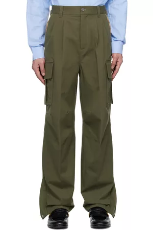 Gucci Uomo Pantaloni chinos - Khaki Paneled Trousers