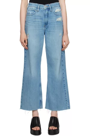 Frame Donna Pantaloni - Blue 'Le High 'N' Tight' Jeans