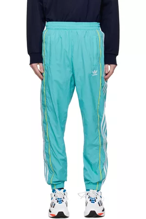 adidas Uomo Joggers - Blue Striped Sweatpants