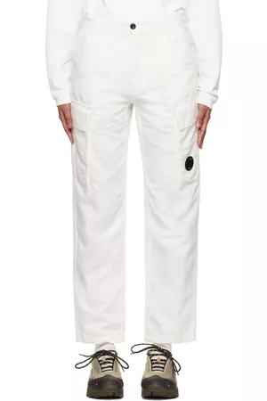 C.P. Company Donna Pantaloni cargo - White Lens Cargo Pants