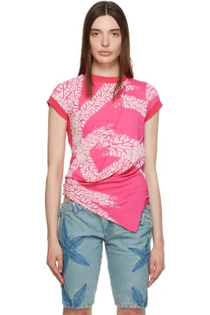 Masha Popova Donna T-shirt - Pink Layered T-Shirt