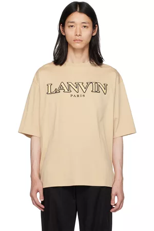 Lanvin Uomo T-shirt - Beige Curb T-Shirt