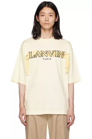 Lanvin Uomo T-shirt - White Oversized T-Shirt