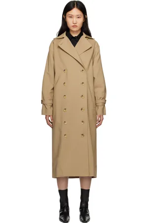 Totême Khaki Signature Trench Coat