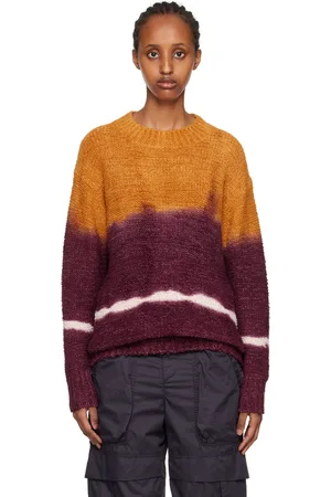 Isabel Marant Orange & Purple Happy Sweater