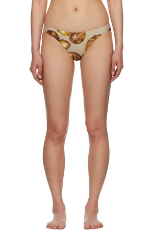 Nanushka Khaki Merve Bikini Bottoms