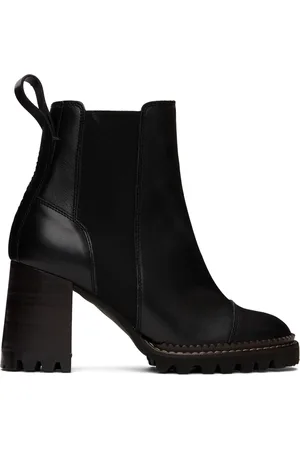 Black Mallory Chelsea Boots