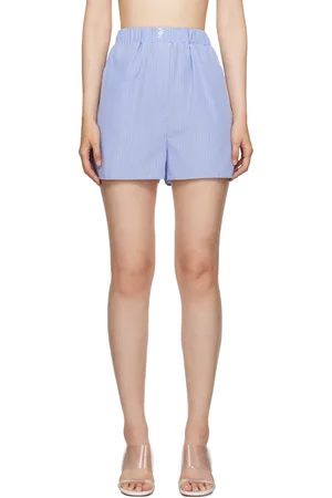 The Frankie Shop Blue Lui Shorts