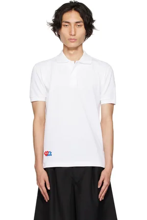 Comme des Garçons PLAY White Invader Edition Polo