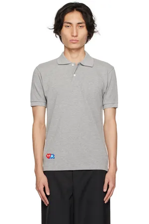 Comme des Garçons PLAY Gray Invader Edition Polo