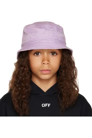OFF-WHITE Kids Purple Industrial 2.0 Bucket Hat