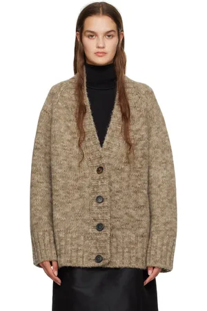 Maison Margiela Beige Buttoned Cardigan