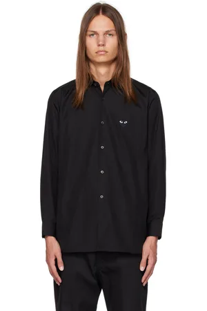 Comme des Garçons PLAY Black Heart Patch Shirt