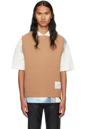 J.W.Anderson Tan Patch Vest