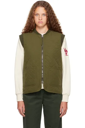 A.P.C. Khaki Emilie Vest