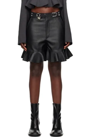 J.W.Anderson Black Padlock Shorts