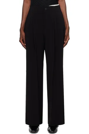 Issey Miyake Black Square One Solid Trousers